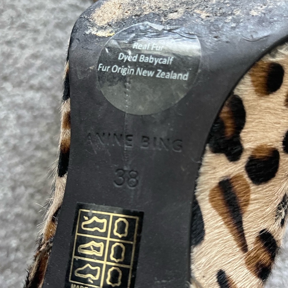 Anine Bing Stevie boot Leopard print - Picture 3 of 9